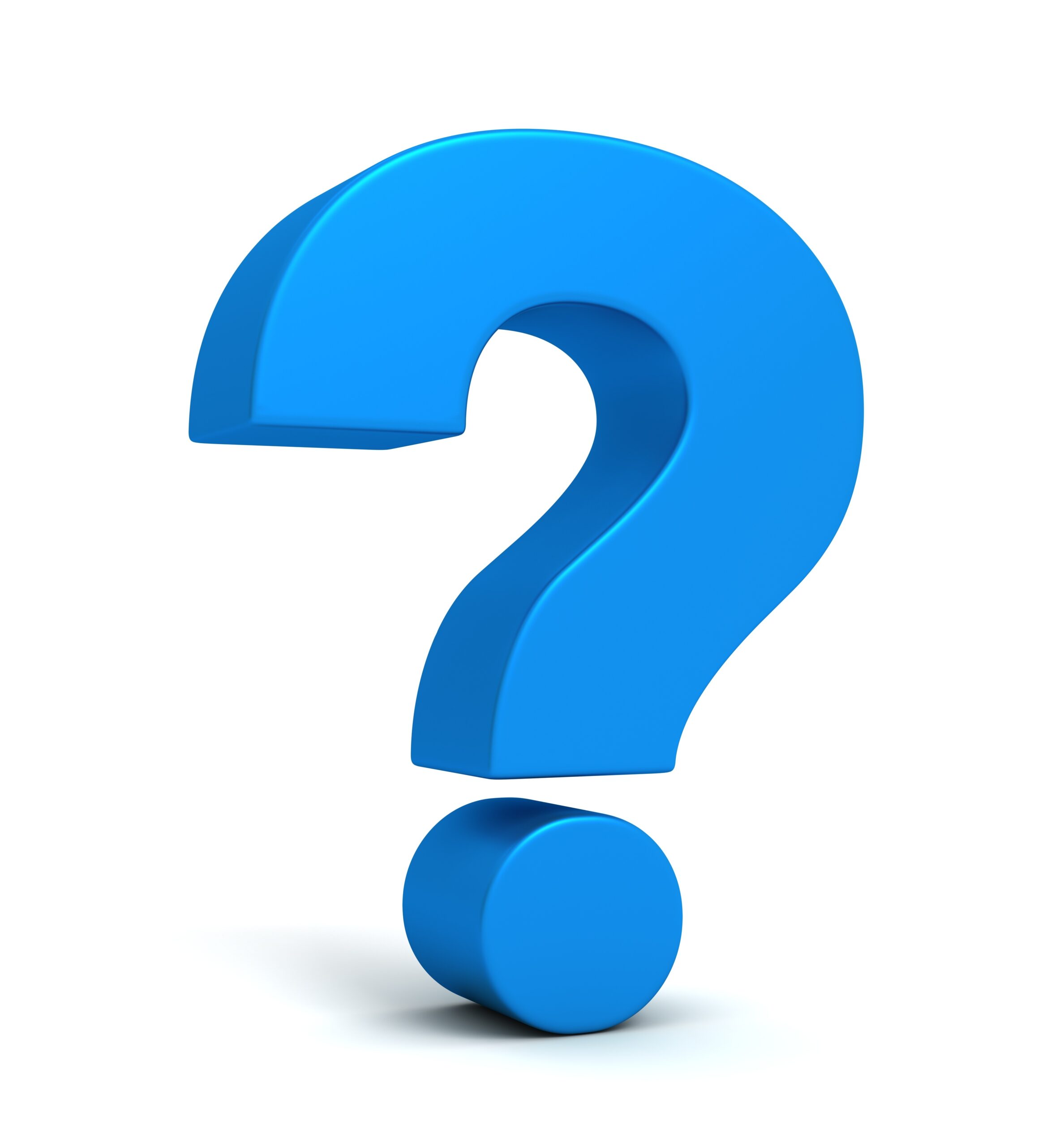 question mark